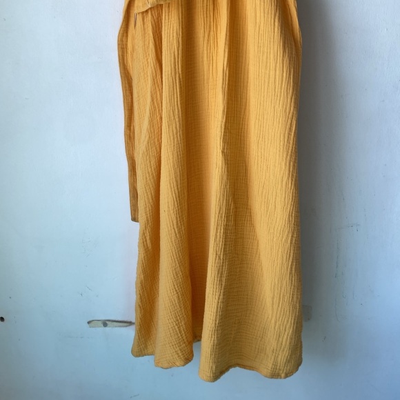 Marine Layer XS Valencia Wrap Midi Dress - Picture 11 of 14